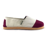 Alpargatas - Combined White & Burgundy