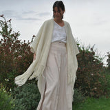 Ruana Irupé – Natural (Crudo)